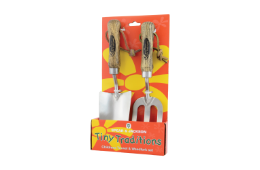 SPEAR & JACKSON Tiny Traditions Hand Trowel &
Fork Set