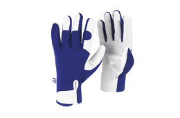 SPEAR & JACKSON Kew Gardens Collection Blue
Leather Palm Gloves Medium